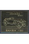 Zambia známky Mi 100 let Automobilu - 22K Gold - Merdeces Benz