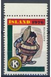 Island známky Mi Jól 1976