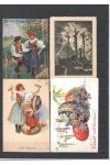 Partie pohlednic - Vánoce, Velikonoce, Přání