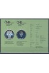 Certifikát k pamětní stříbrné minci - 550 výročí Jednoty bratrské