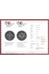Certifikát k pamětní stříbrné minci - 150 výročí založení Sokola