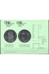 Certifikát k pamětní stříbrné minci - 100 výročí narození Beno Blachuta