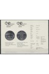 Certifikát k pamětní stříbrné minci - 500 výročí Jiřího Melantricha z Aventina