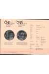 Certifikát k pamětní stříbrné minci - 450 výročí narození Jana Jesenia