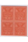 ČSR I známky 148 Zt - 4 Blok - Oranžový papír