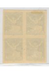 ČSR I známky 157N - 4 Blok - Žlutý papír