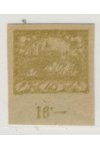 ČSR I známky 170 Zt - Šedý papír - Na zadní straně přetisk A