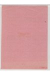 ČSR I známky L8 Zt -  9 Blok - Růžový papír - Násobný tisk
