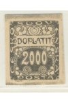 ČSR I známky DL 14 Zt - Černotisk - Silnější papír - Neopracovaný