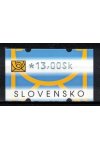 Slovensko známky AT II hodnota 13 Sk světlý tisk