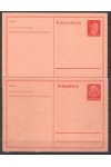 Deutsches Reich celistvosti - RP 25-26 - Potrubní pošta 1934,1945