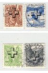 Švýcarsko známky Mi D 33 ex sestava známek
