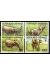 Gabon známky Mi 1009-12