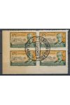 Španělsko známky - Huerfanos de telegrafos 1944 - Malaga - 4 Blok
