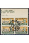 Španělsko známky - Huerfanos de telegrafos 1944 - Sevilla - 4 Blok
