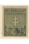 ČSR I známky - Nepřijaté návrhy - 25h Slovenský kříž