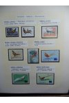 Ptáci sbírka známek + Album