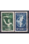 Německo známky - Sársko známky Mi 314-15