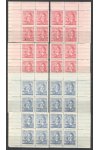 ČSSR známky 429-30 4 Blok - Miniatura