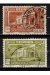 Reunion známky Yv 141+143 sestava známek