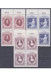 Rakousko známky Mi 1638-40 4 Blok