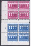 Švýcarsko známky Mi 1270-71 4 Blok Rohový