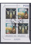 Moldavsko známky Mi 94-95 4 Blok