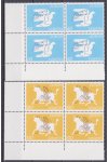 Švýcarsko známky Mi 1552-53 4 Blok Rohový