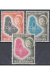 Barbados známky Mi 222-24