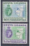 Kenya Uganda Tanganyika známky Mi 106-7