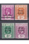 Ceylon známky Mi 181-84