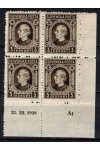 Slovenský štát známky 32 YA Dč A 1 23.III.1939 Čtyřblok