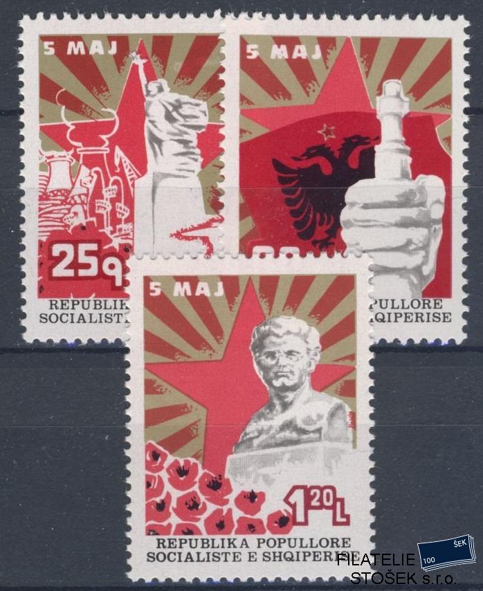 Albánie známky Mi 1903-5