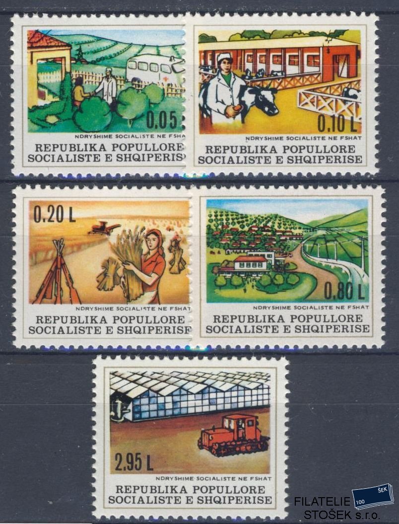 Albánie známky Mi 1906-10