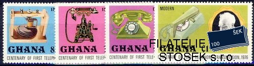 Ghana Mi 662-5+Bl.66+FDC