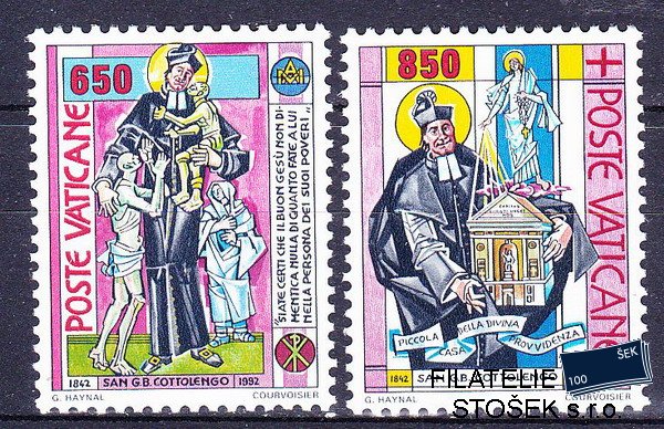 Vatikán známky Mi 1058-9