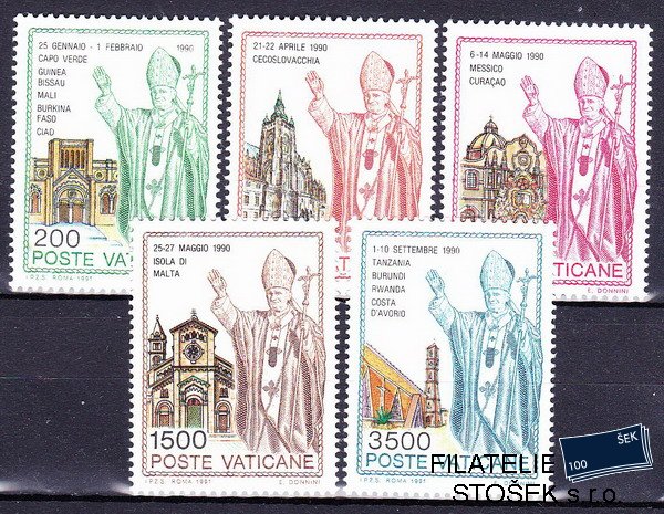 Vatikán známky Mi 1046-50