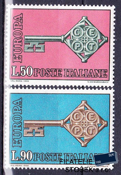 Itálie známky Mi 1272-3
