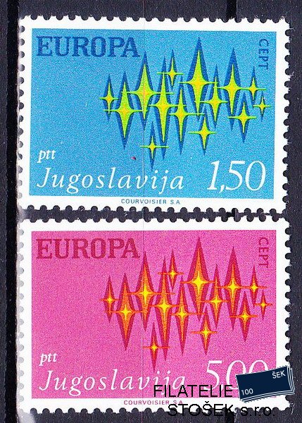 Jugoslávie známky Mi 1457-8