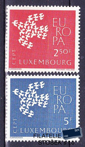 Luxemburg známky Mi 0647-8