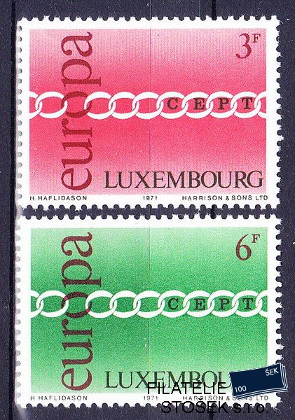 Luxemburg známky Mi 0824-5