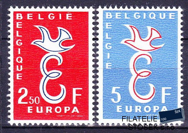 Belgie známky Mi 1117-8