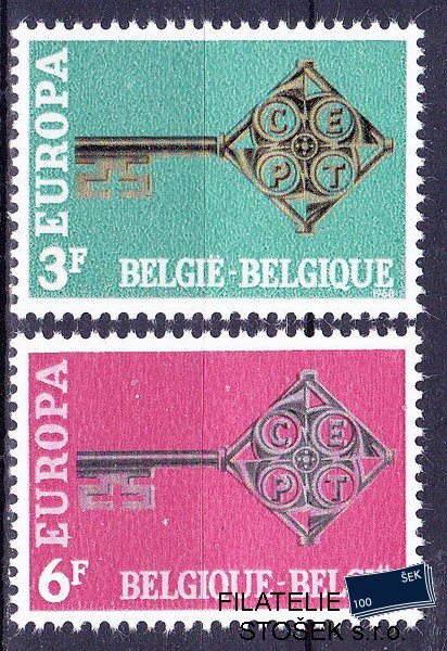 Belgie známky Mi 1511-2