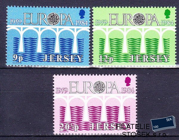 Jersey známky Mi 0320-2