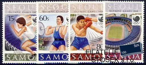 Samoa Mi 645-8+Bl.44