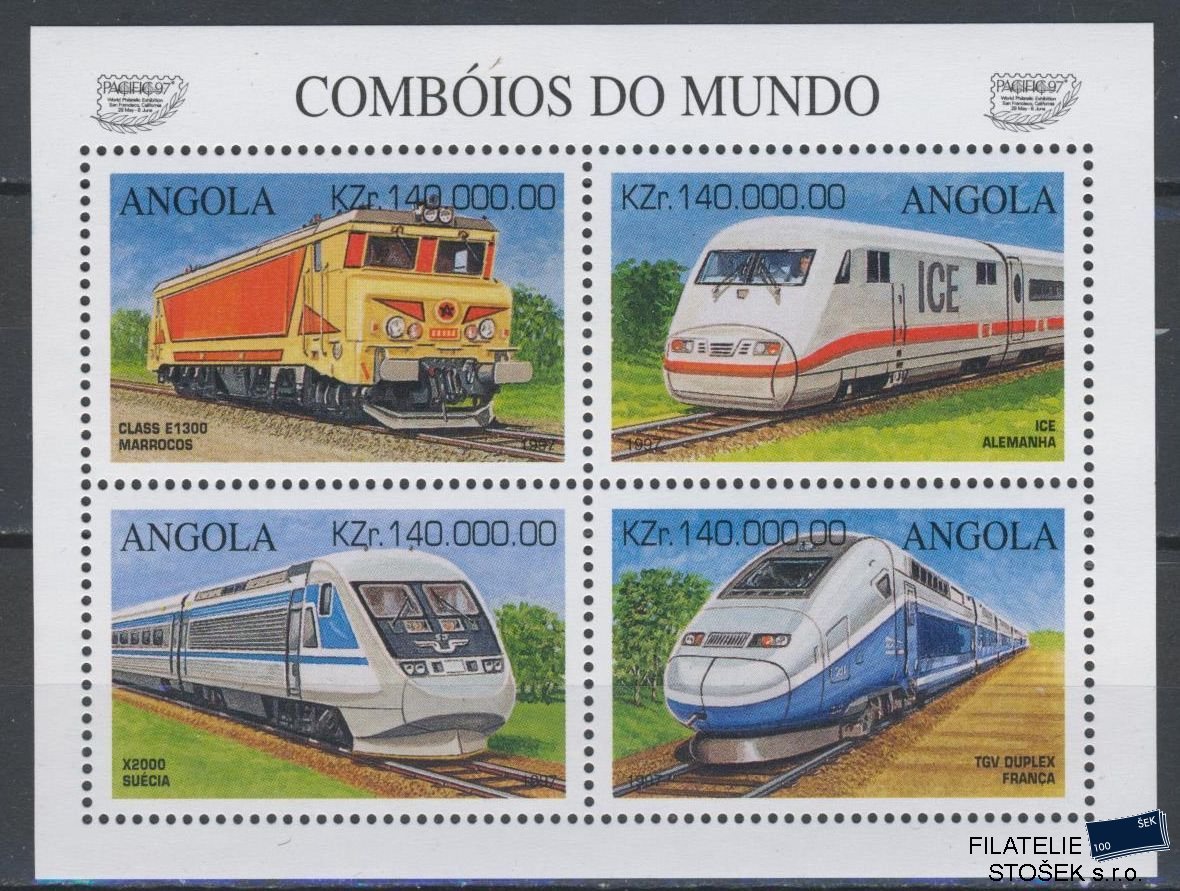 Angola známky Mi 1114-7 Klb.