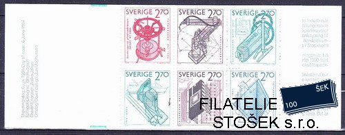 Švédsko známky Mi 1282-7 (MH 99)