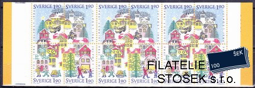 Švédsko známky Mi 1409-12 (MH 117)