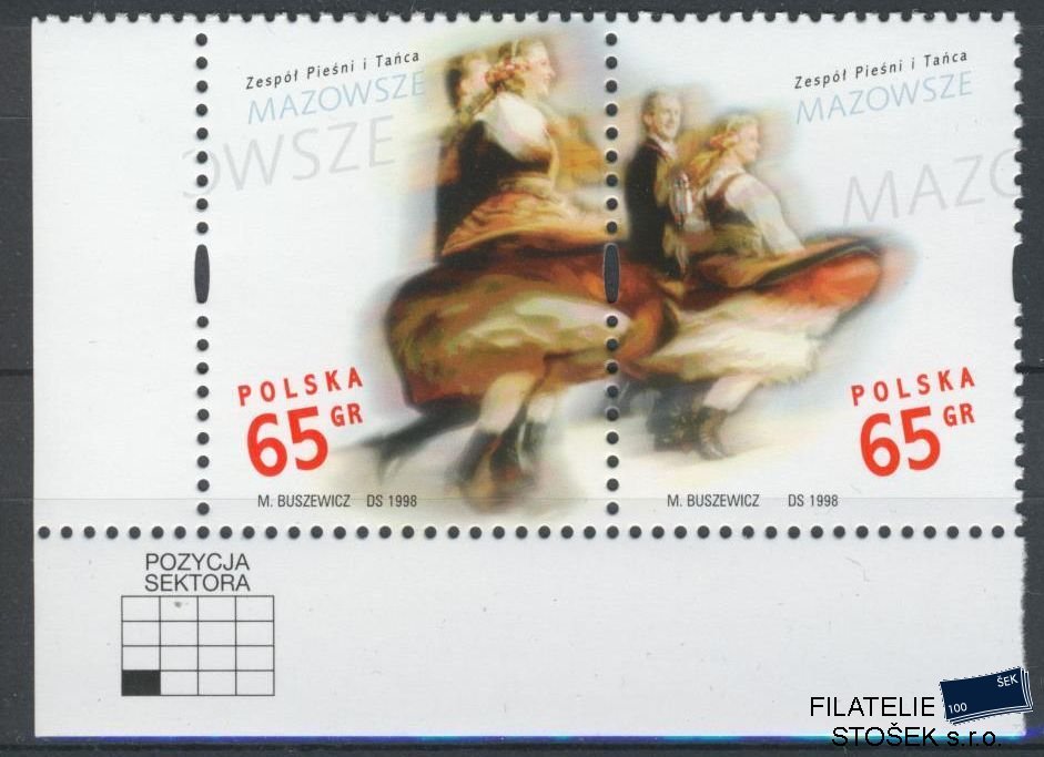 Polsko známky Mi 3727-8 St