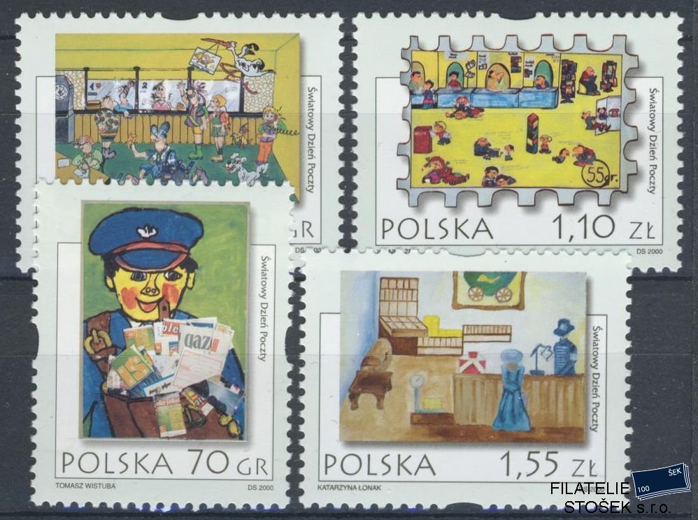Polsko známky Mi 3858-61
